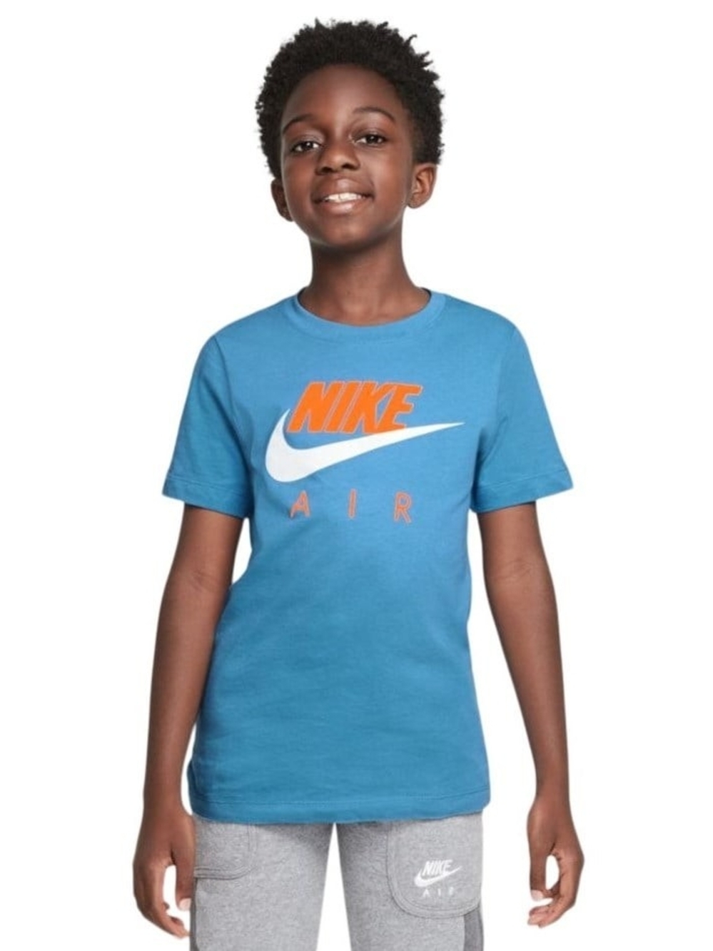 Nike Kids' Teal Blue Air Logo T-Shirt
